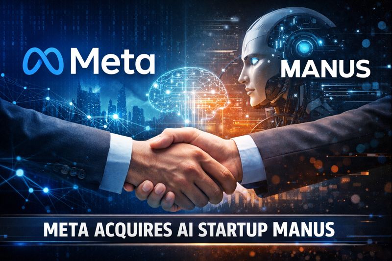 Meta Acquires Manus, the AI Startup Drawing Global Attention