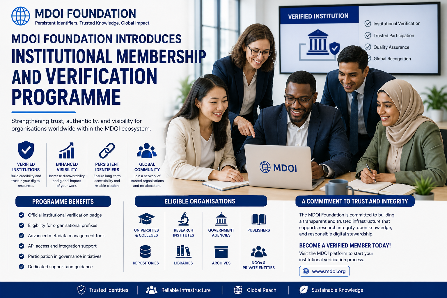 MDOI Foundation Introduces Institutional Membership and Verification Programme